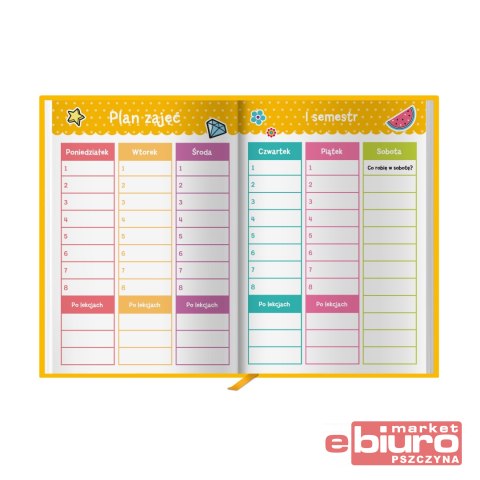 KALENDARZ SZKOLNY SOWA KALPOL