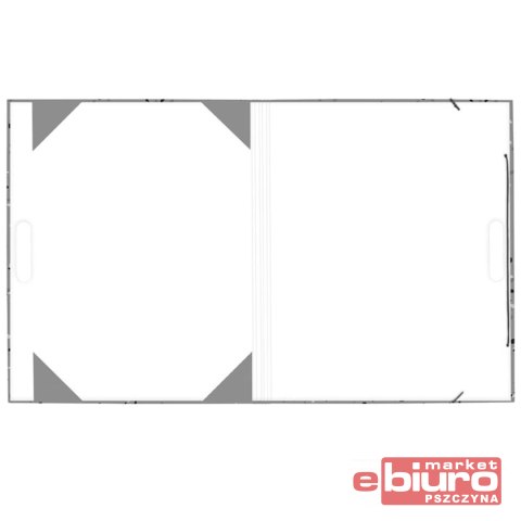 TECZKA NA RYSUNKI A4 TERRAZZO SZARA MFP