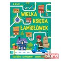 WIELKA KSIĘGA ŁAMIGŁÓWEK. KRZYŻÓWKI 8-12 LAT ZIELO