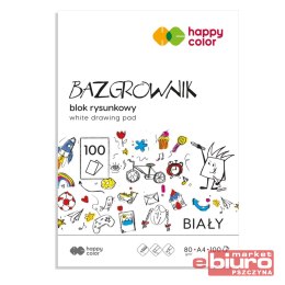 BLOK RYSUNKOWY BAZGROWNIK A4 100ARK. 80G