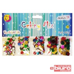 CEKINY MIX 5X2G MT-6351 ALIGA