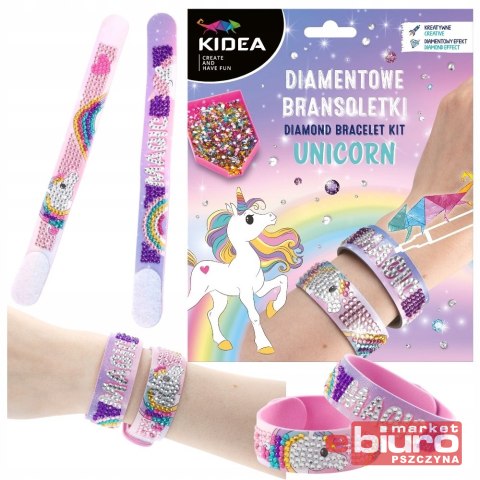 DIAMENTOWE BRANSOLETKI UNICORN KIDEA