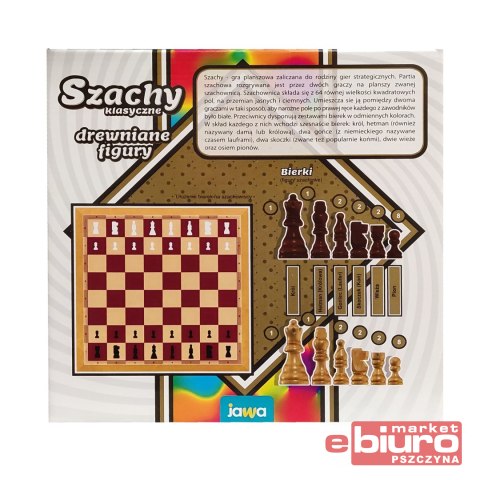 GRA SZACHY DREWNIANE JAWA