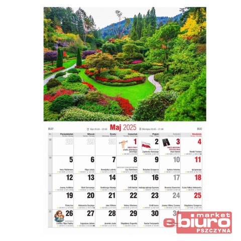 KALENDARZ ALBUMOWY KA11 OGRODY AVANTI