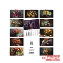 KALENDARZ ŚCIENNY DUŻY KD-08 BUKIETY AVANTI