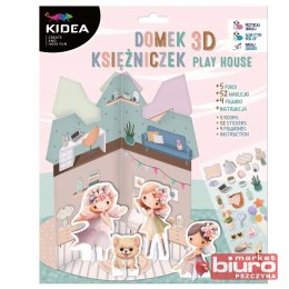 KREATYWNY DOMEK 3D DLA KSIĘŻNICZKI KIDEA