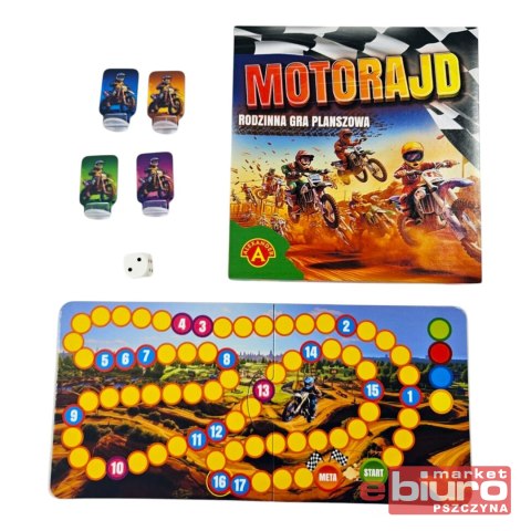 RODZINNA GRA PLANSZOWA MOTORAJD ALEXANDER