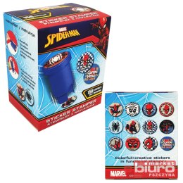 STEMPEL Z NAKLEJKAMI MIX 2 WZ SPIDERMAN DISNEY COR