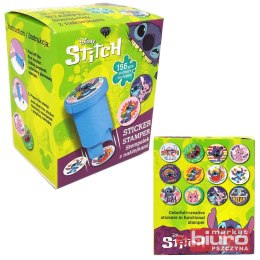 STEMPEL Z NAKLEJKAMI MIX 2 WZ STITCH DISNEY BLUE