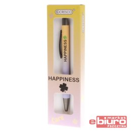 DŁUGOPIS HAPPINESS 1 W ETUI CRESCO