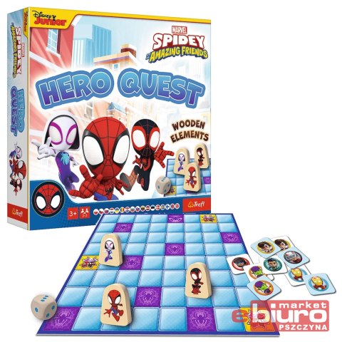 GRA PLANSZOWA SPIDEY HERO QUEST 02436 TREFL