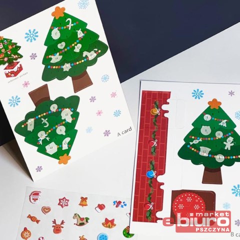 KALENDARZ ADWENTOWY PAPIEROWY CHIONKA 1001T MFP
