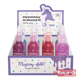 KLEJ BROKAT DO DEKORACJI 3D 50ML UNICORN INTERDRUK