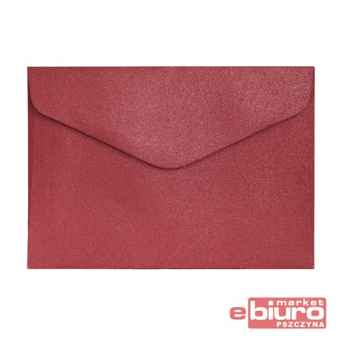 KOPERTA C6 PEARL CZERWONY A'10
