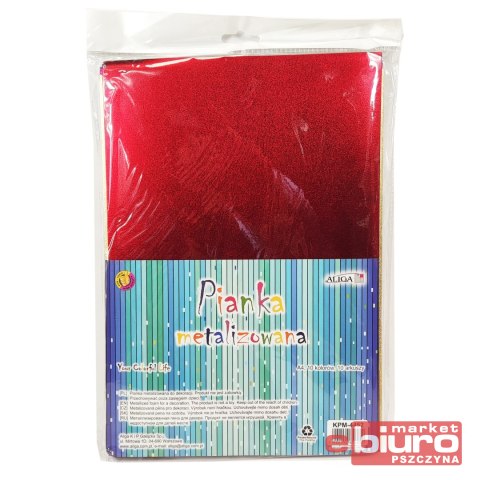 PIANKA METALIZOWANA KPM-4452 A4 MIX 10 KOL. ALIGA