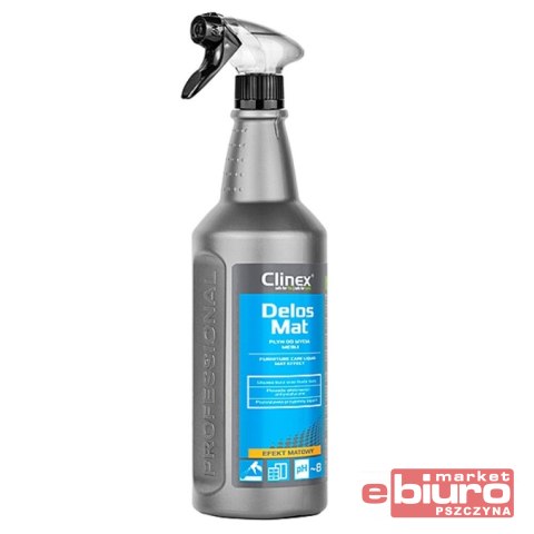 PŁYN DO CZYSZCZENIA I PIELĘGNACJI MEBLI MATOWY CLINEX 1L