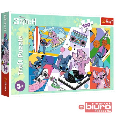 PUZZLE 100 WSPOMNIENIA LILO&STITCH TREFL