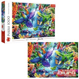 PUZZLE 1000 KOLIBRY W TROPIKACH TREFL