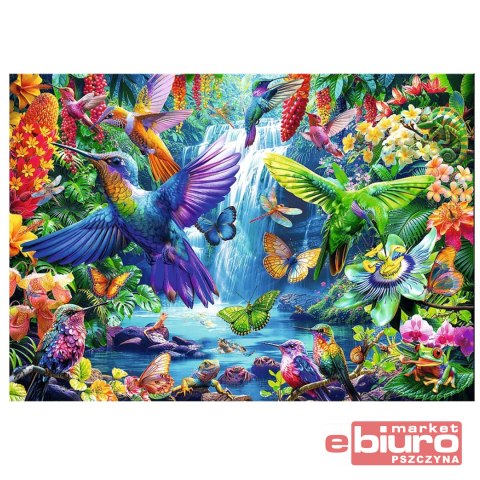 PUZZLE 1000 KOLIBRY W TROPIKACH TREFL