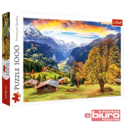 PUZZLE 1000 MALOWNICZA ALPEJSKA WIOSKA TREFL
