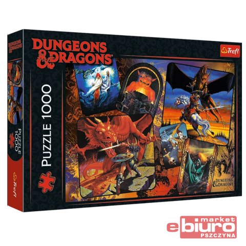 PUZZLE 1000 POCZĄTKI DUNGEONS & DRAGONS TREFL