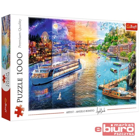 PUZZLE 1000 REJS PO RZECE TREFL