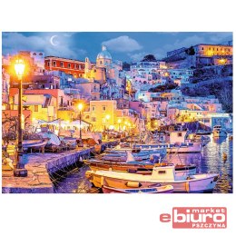 PUZZLE 1000 WYSPA PROCIDA NOCĄ WŁOCHY TREFL