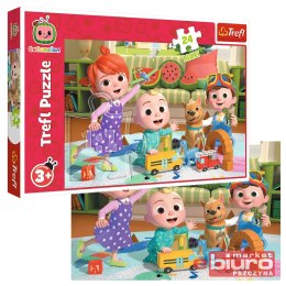 PUZZLE 24 MAXI COCOMELON GOTOWI NA PRZYGODĘ TREFL