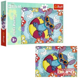 PUZZLE 30 LILO & STITCH NA WAKACJACH TREFL