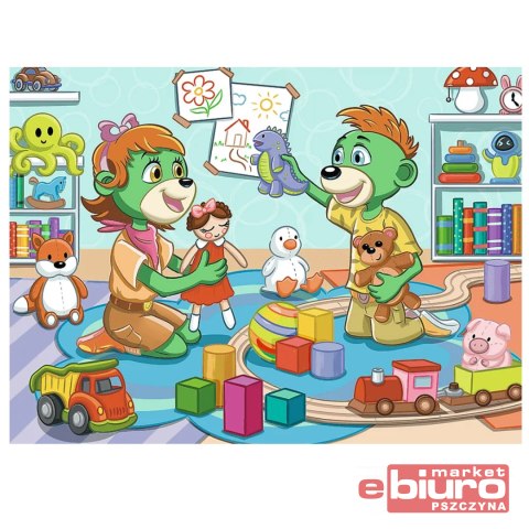 PUZZLE 30 RADOSNA RODZINA TREFLIKÓW TREFL