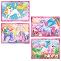 PUZZLE 4W1 JEDNOROŻCE I MAGIA 3892 TREFL
