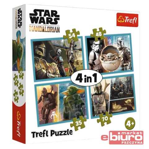 PUZZLE 4W1 MANDALORIAN TREFL