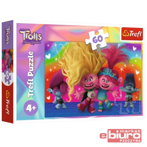 PUZZLE 60 PRZYJACIELSKIE TROLLE TREFL