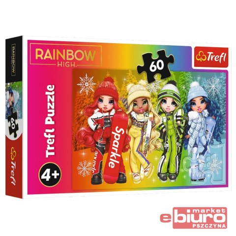 PUZZLE 60 RADOSNE LALKI TREFL