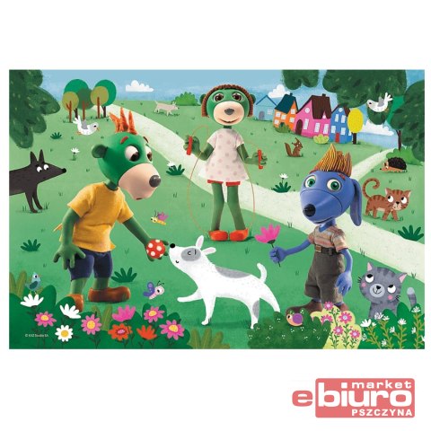 PUZZLE 60 RADOSNY DZIEŃ TREFLIKÓW TREFL