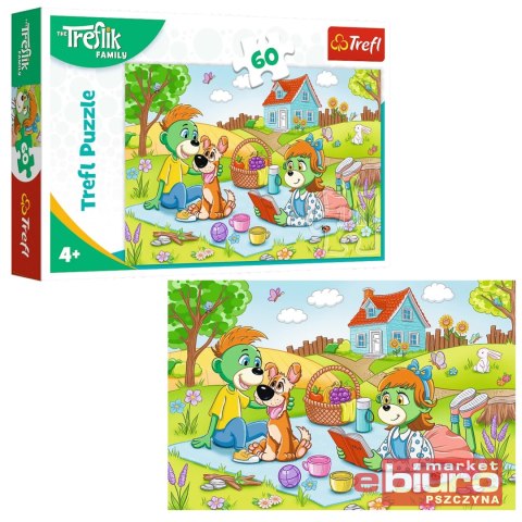 PUZZLE 60 TREFLIK'S FAMILY ADVENTURES TREFL