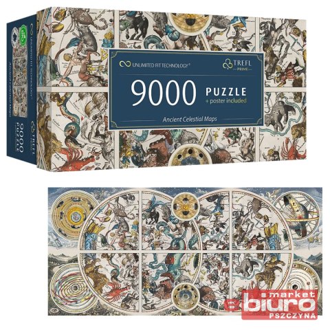 PUZZLE 9000 UFT ANCIENT CELESTIAL MAPS