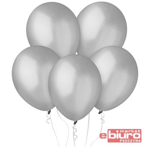 BALONY DECOMEX 11" METALLIC SILVER 100SZT GODAN