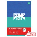 BLOK RYSUNKOWY A4 50 90G UV GAME OVER INTERDRUK