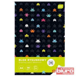 BLOK RYSUNKOWY A4 50 90G UV GAME OVER INTERDRUK