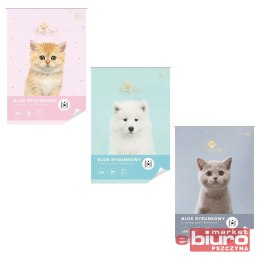 BLOK RYSUNKOWY A4 50 90G UV PUPPY SING INTERDRUK
