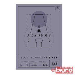 BLOK TECHNICZNY A4 10 240G ACADEMY INTERDRUK