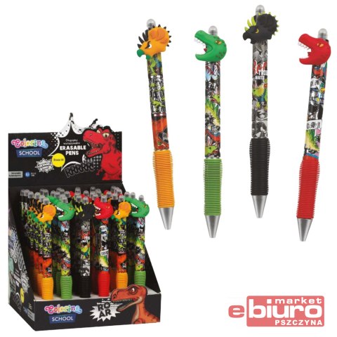 COLORINO DŁUGOPIS WYMAZ AUTOMATYCZNY DINOSAURS