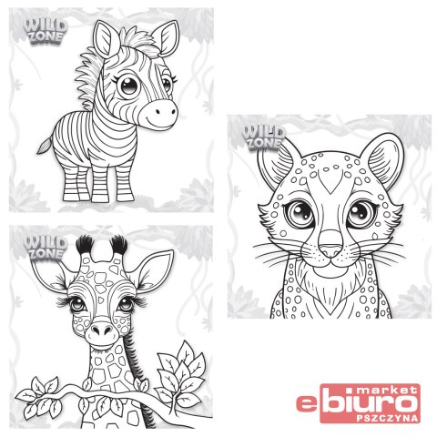 DZIKI ŚWIAT 30 KARTEK SUPERZABAWY MD