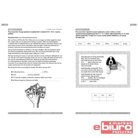 EGZAMIN 8-KLASISTY J.ANGIELSKI AKSJOMAT