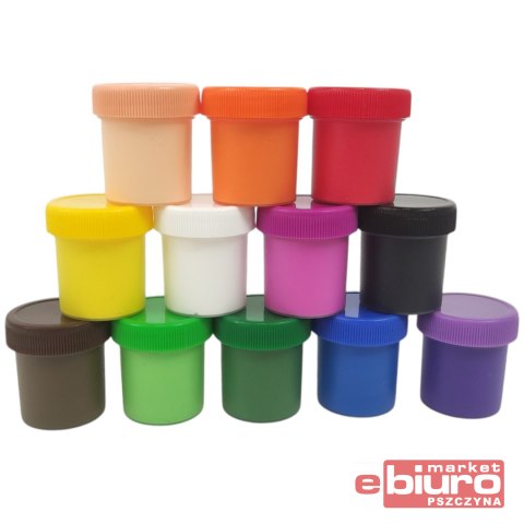 FARBY PLAKATOWE 12 KOL 20ML STITCH MAJEWSKI