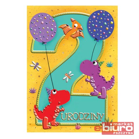 KARNET B6 2 DINOZAURY HENRY