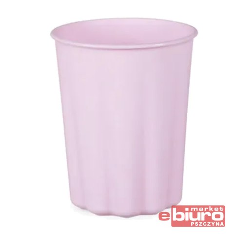 KUBECZKI PLASTIKOWE FALBANKA 220ML FIOLET A'4 PART