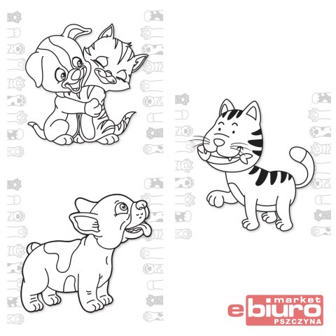 PIES Z KOTEM 30 KARTEK SUPERZABAWY MD