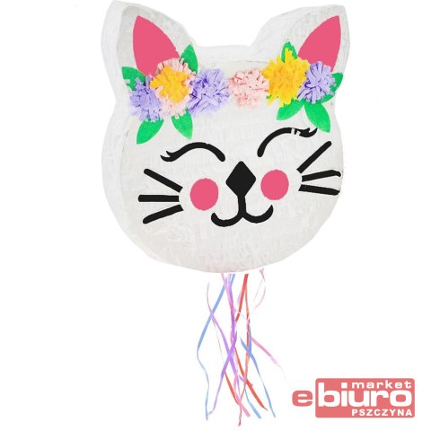 PINIATA KOTEK ROZM 33X35X7,5CM GODAN